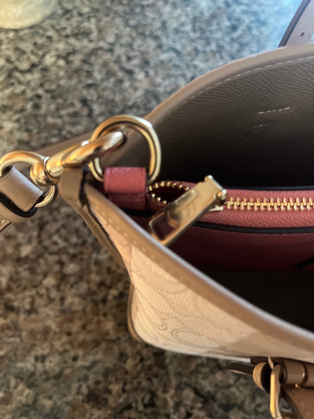Coach Mollie 25 Signature Tote - Picture 3 of 8